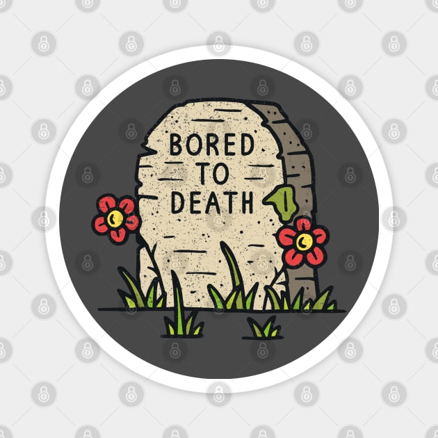 Bored to Death Magnet by NinthStreetShirts